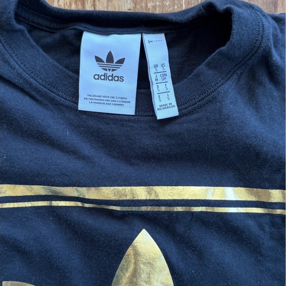AdiClub Exclusive Adidas Originals foil tee shirt - Picture 3 of 3